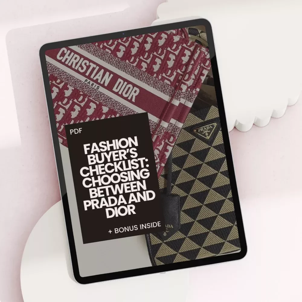 Fashion Buyer’s Checklist: Choosing Between Prada and Dior – Luxury Style Guide & How to Choose Between Prada and Dior Digital Download — video