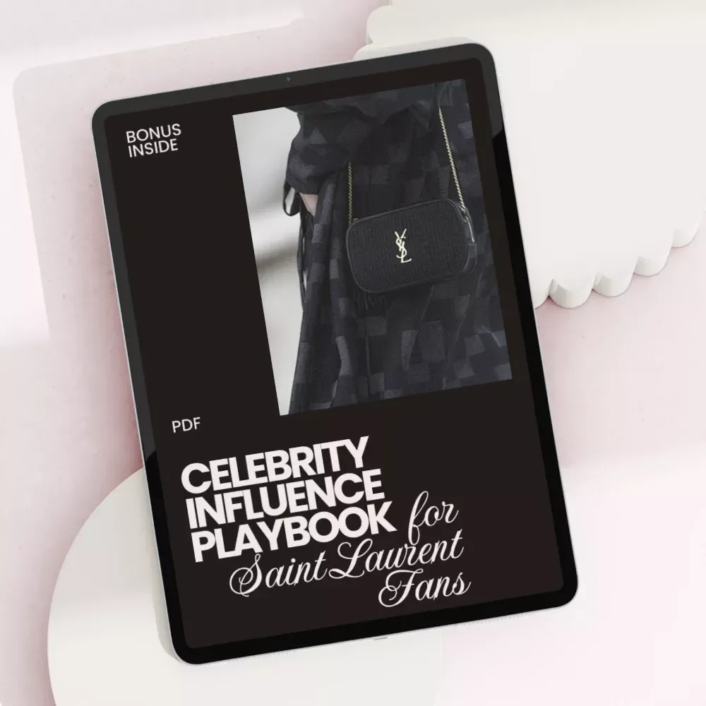 Celebrity Influence Playbook for Saint Laurent Fans - A Smart Shopper's Checklist for Tracking Celebrity Fashion Trends — video