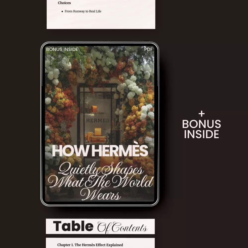 How Hermès Quietly Shapes What the World Wears - eBook Guide on Fashion Influence & Quiet Luxury — video