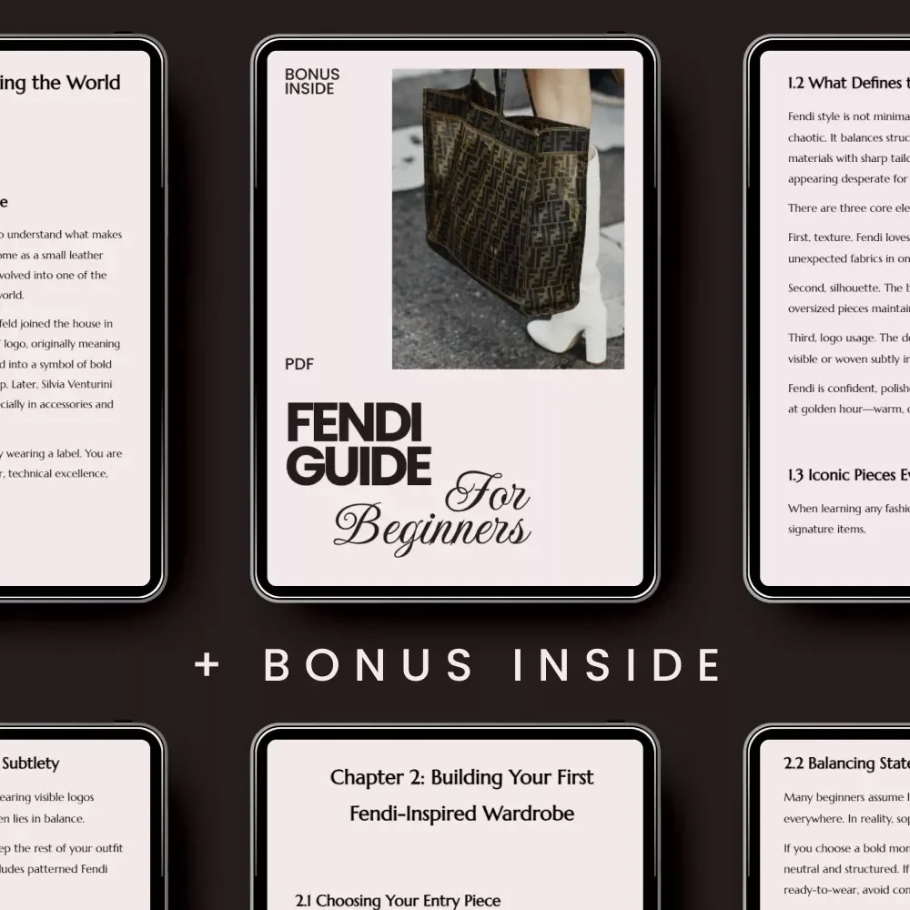 Fendi Guide for Beginners | fendi style guide for beginners | Luxury Fashion eBook & Wardrobe Styling Guide Digital Download — video