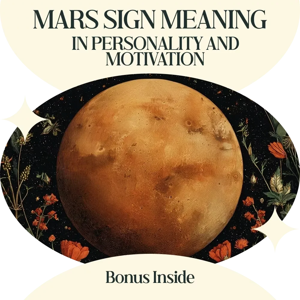 Mars Sign Meaning in Personality and Motivation Guide | Astrology Mars Sign Guide, Birth Chart Mars Interpretation, Motivation & Personality Astrology eBook Digital Download — video