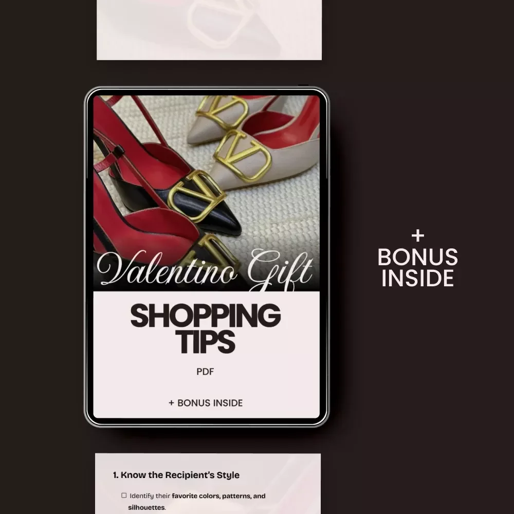 Valentino Gift Shopping Tips – Printable Luxury Checklist & Guide | Valentino Shopping Tips for Gifts | Designer Gift Planning Digital Download — video
