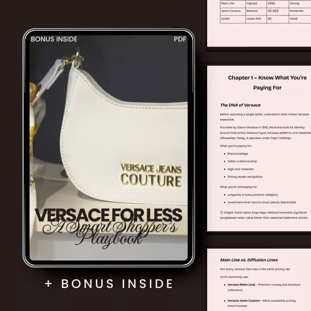 Versace for Less: A Smart Shopper’s Playbook - How to Buy Versace Without Overpaying — video
