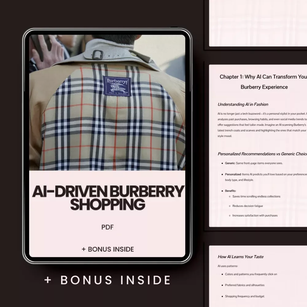 AI-Driven Burberry Shopping Guide: Personalized Fashion Recommendations and Shopping Tips — video