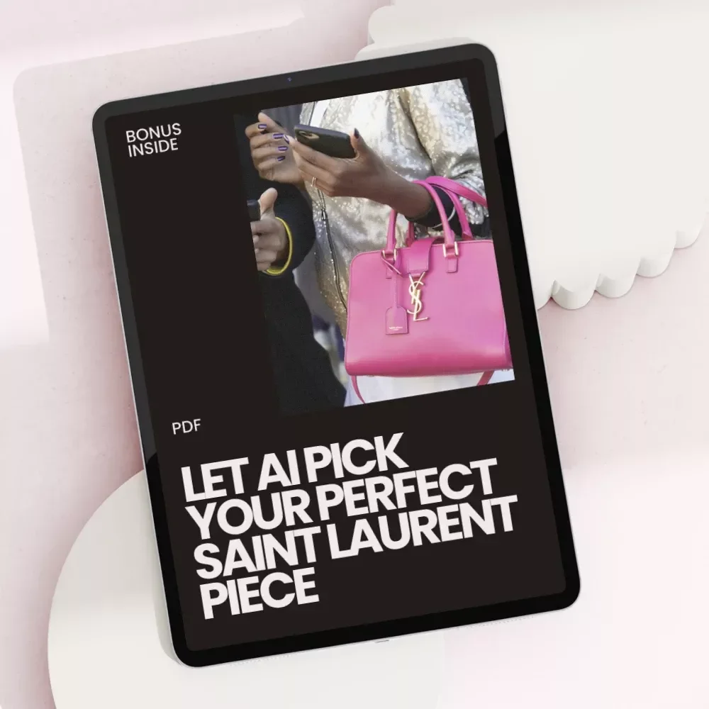 Let AI Pick Your Perfect Saint Laurent Piece – Smart Checklist for Luxury Shopping — video