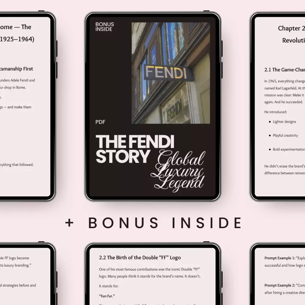 The Fendi Story: Global Luxury Legend — fendi brand history explained | Fashion Business Guide, Luxury Strategy eBook, Designer Brand Case Study — video