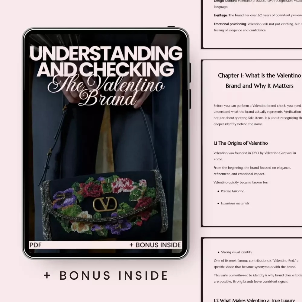 Understanding and Checking the Valentino Brand: A Comprehensive Guide for Authenticity, Design, and Verification — video