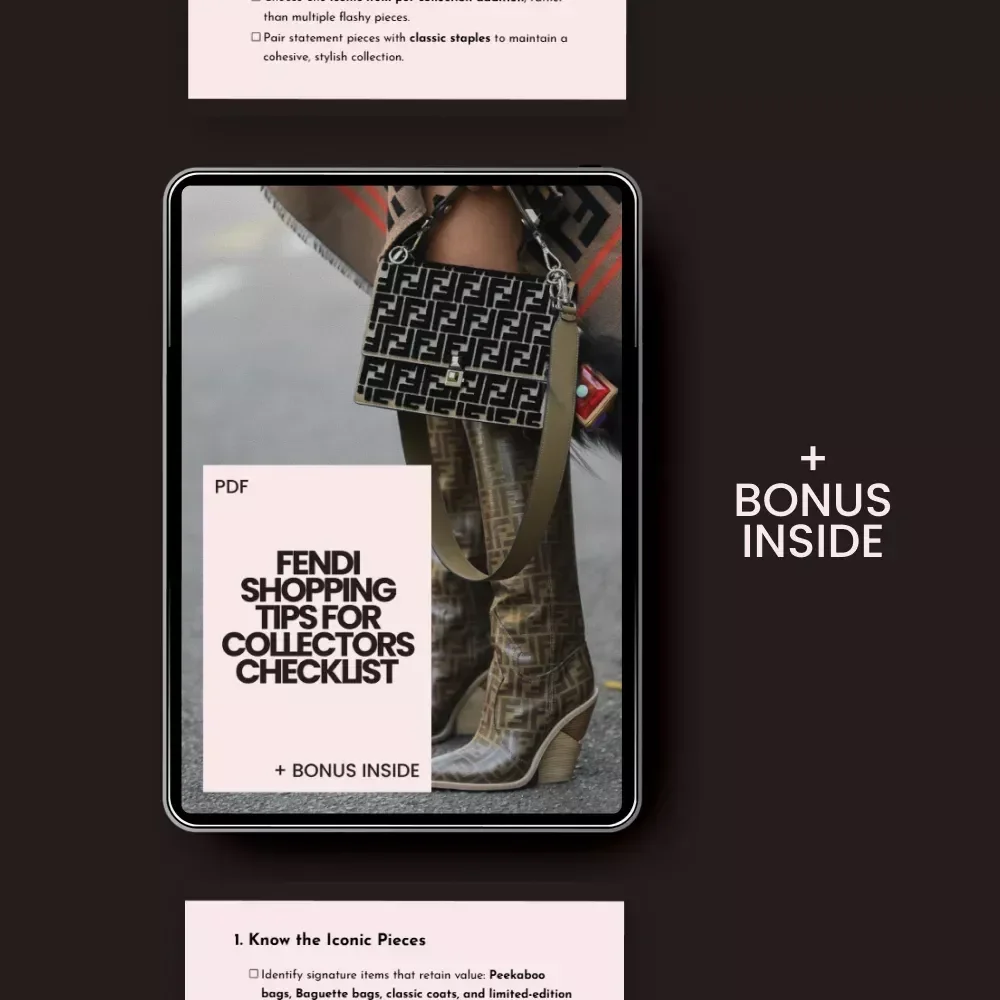 Fendi Shopping Tips for Collectors Checklist – Expert Guide for Savvy Collectors, Resale Insights & Iconic Bag Picks — video