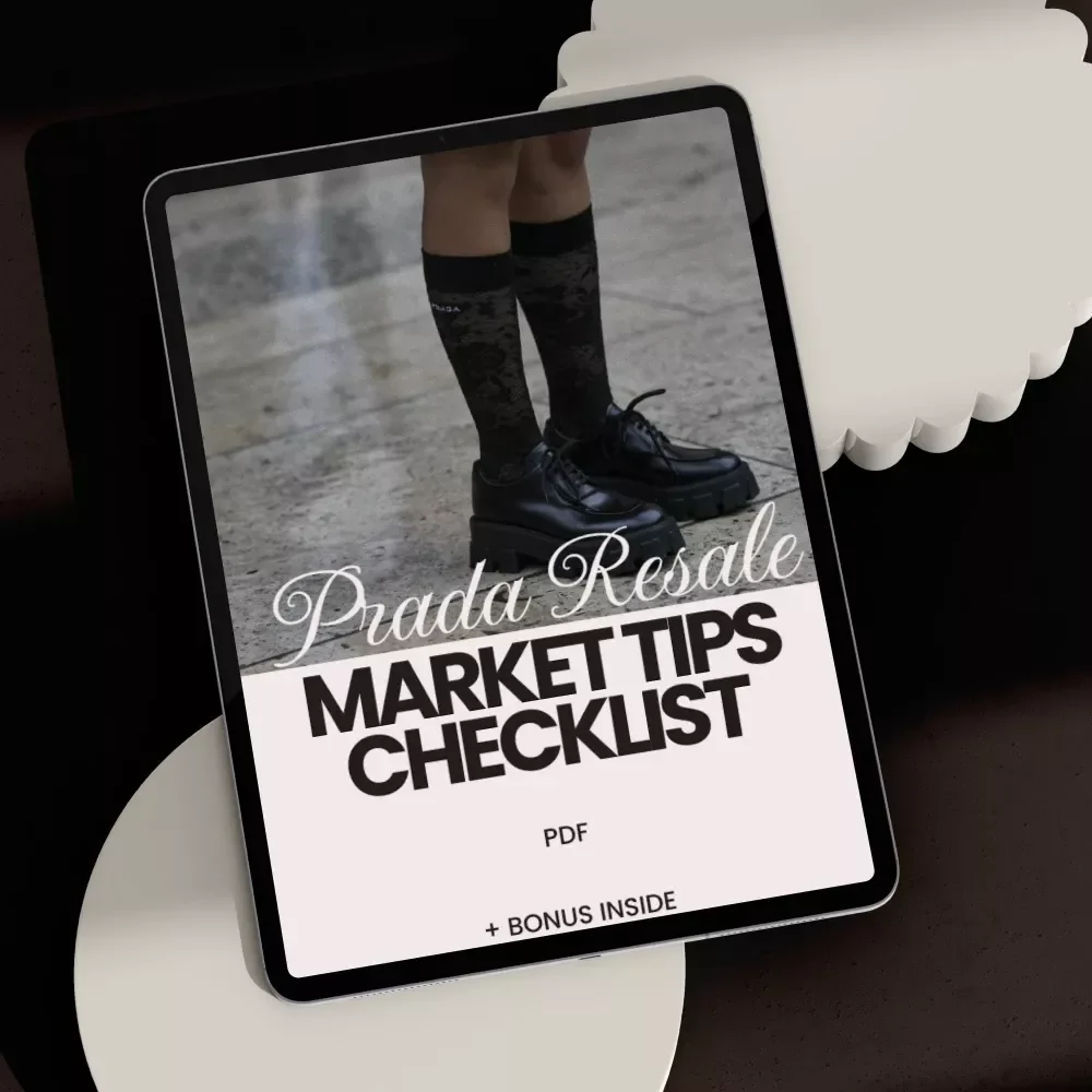 Prada Resale Market Tips Checklist | Luxury Designer Flipping Guide | Prada Resale Market Tips for Smart Buyers & Sellers Digital Download — video