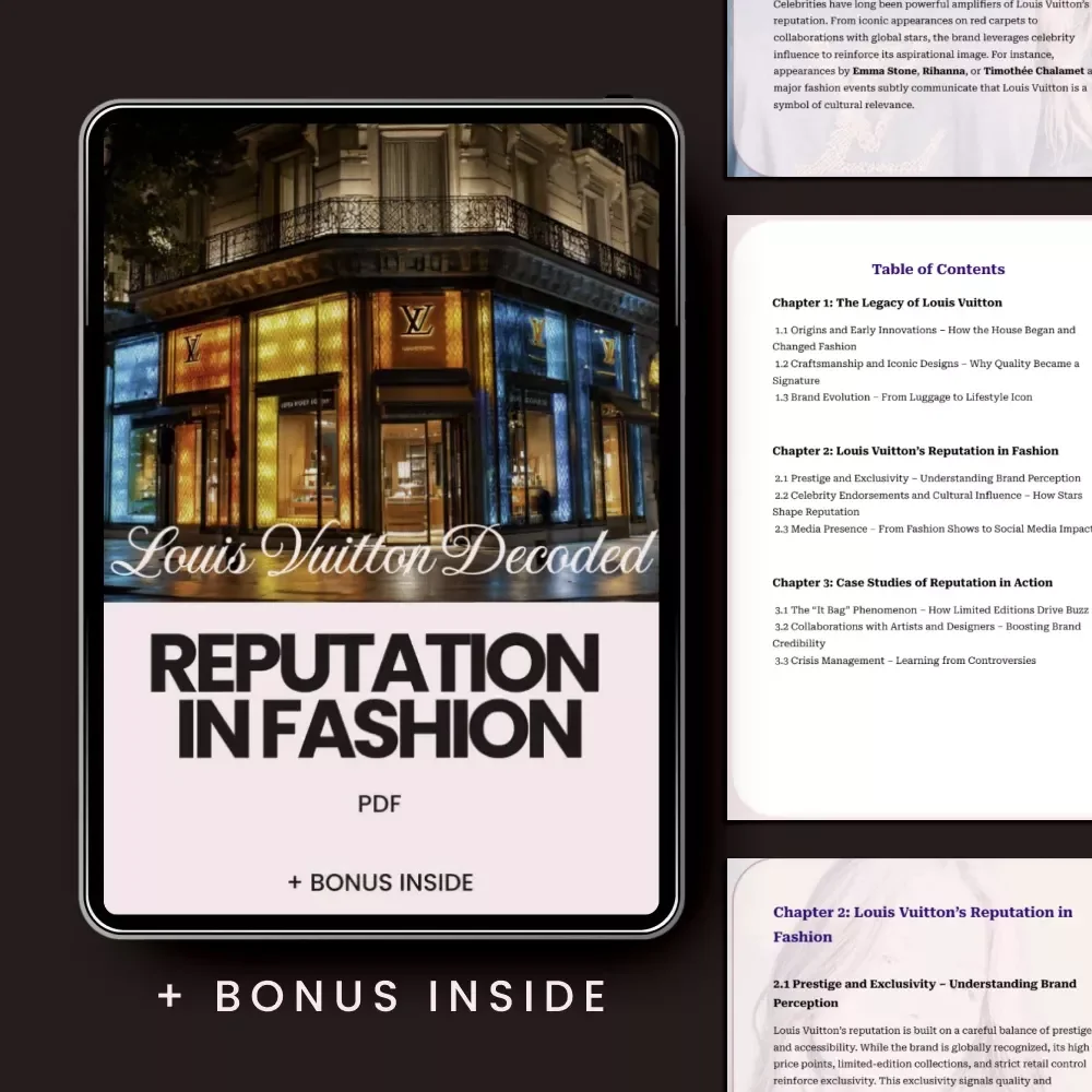 Louis Vuitton Decoded: Reputation in Fashion - eBook Guide on Louis Vuitton’s Impact on Fashion — video