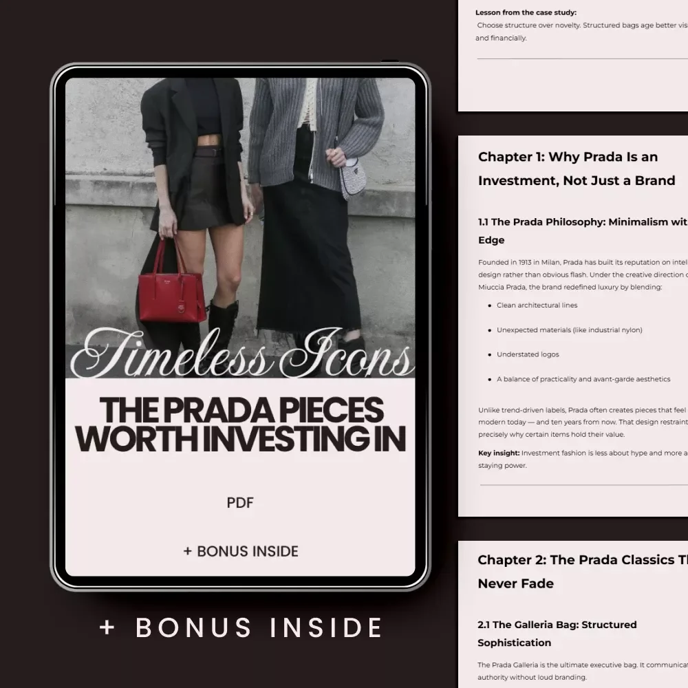 Timeless Icons: The Prada Pieces Worth Investing In – A Smart Shopper’s Guide to Prada Classics to Invest In for Long-Term Style & Resale Value — video