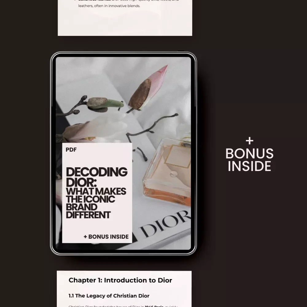 Decoding Dior: What Makes the Iconic Brand Different – Luxury Fashion eBook Guide on how dior differs from Chanel, Gucci & Louis Vuitton — video