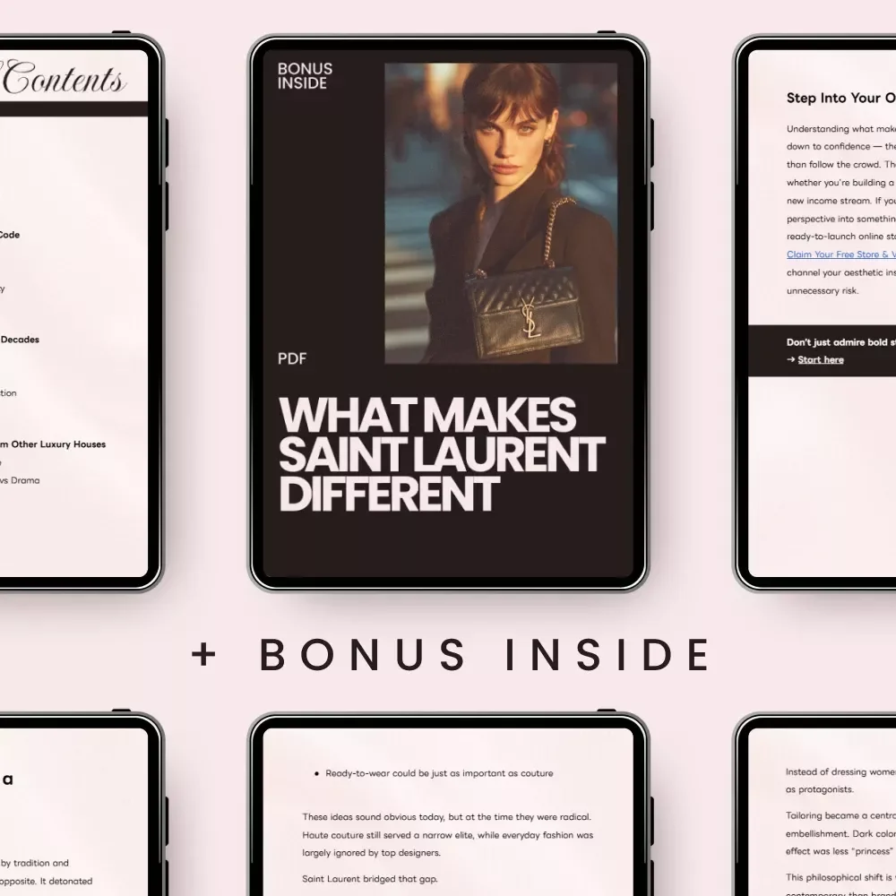 What Makes Saint Laurent Different: Discover the Secrets of Yves Saint Laurent’s Iconic Style and Legacy — video