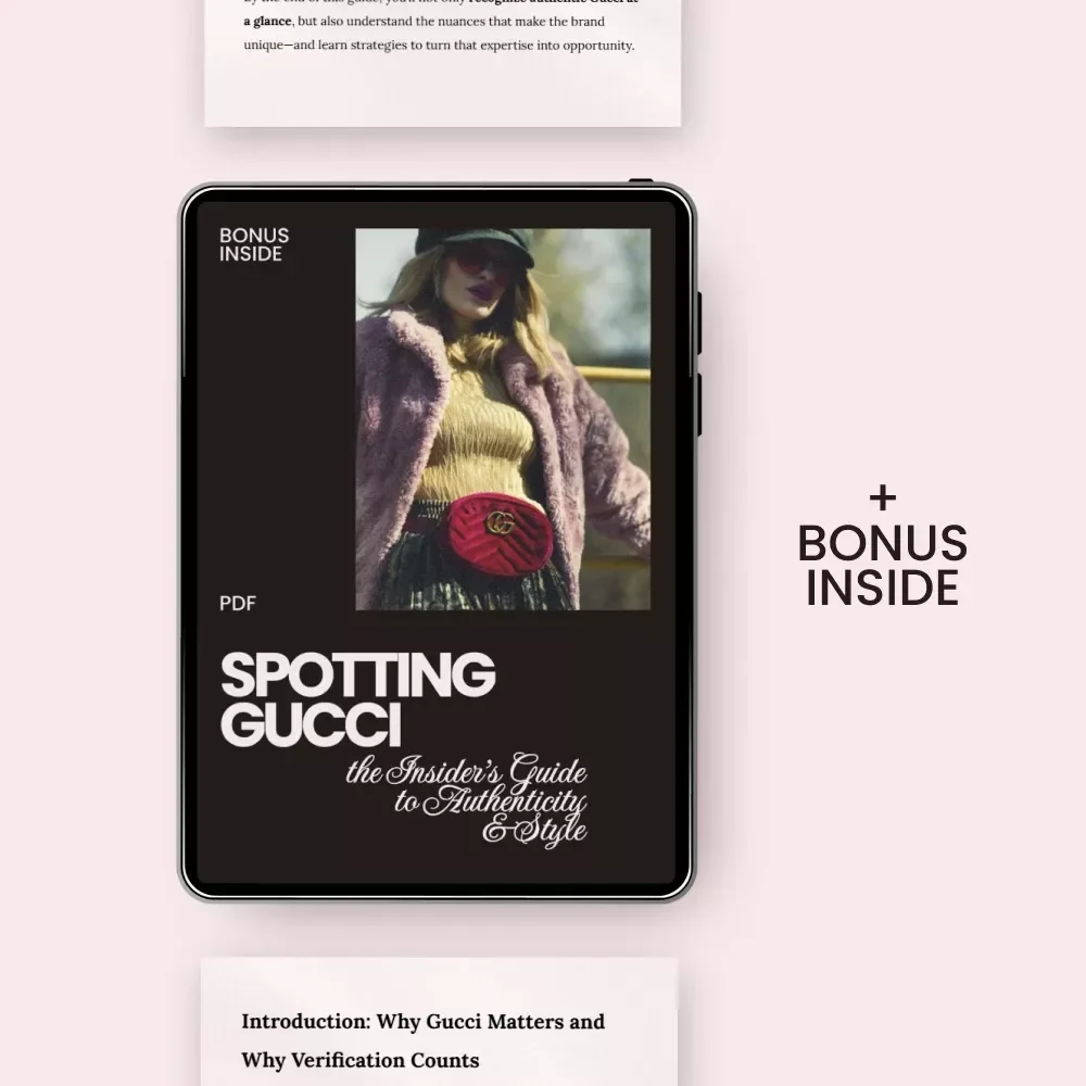 Spotting Gucci: The Insider’s Guide to Authenticity & Style – Gucci Brand Check eBook for Beginners & Collectors, Luxury Authentication Guide, Designer Bag Verification Digital Download — video