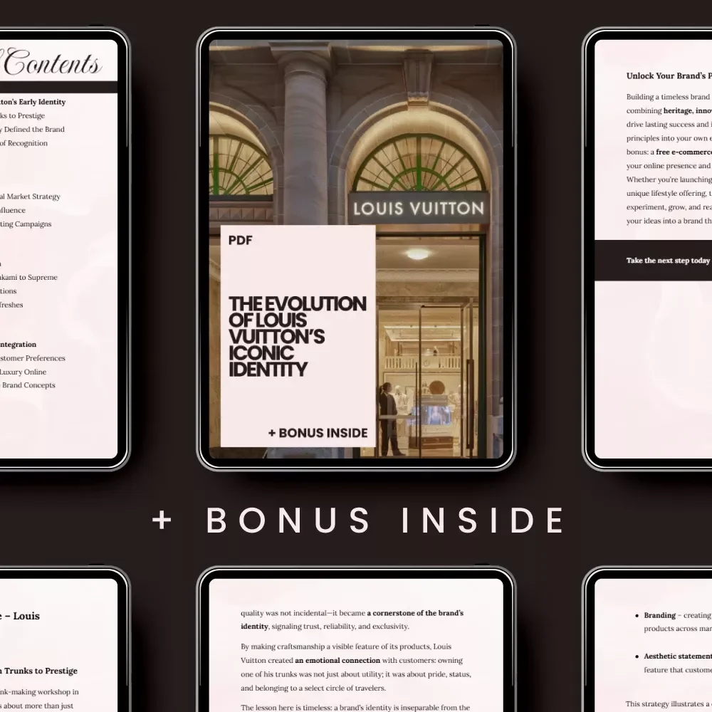 The Evolution of Louis Vuitton’s Iconic Identity - eBook on the Louis Vuitton Brand Identity Evolution — video
