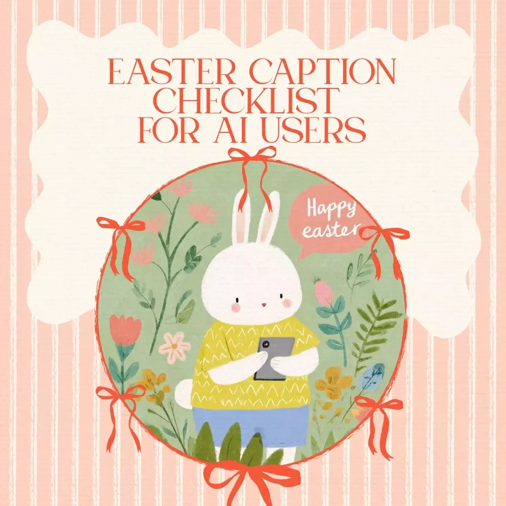 Easter Caption Checklist for AI Users – AI Easter Social Media Caption Ideas for Spring Marketing & Content Creators — video