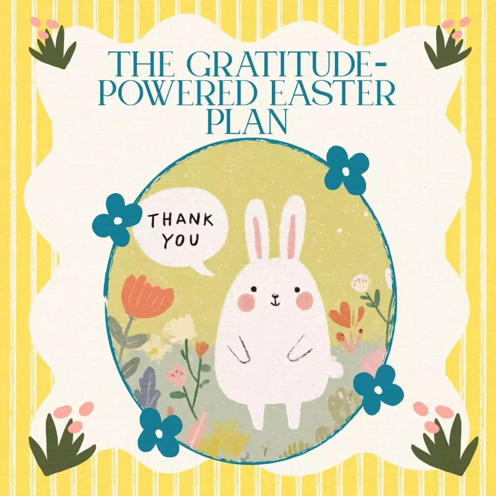 The Gratitude-Powered Easter Plan | Easter Gratitude Challenge Ideas Printable Checklist | 14-Day Spring Renewal & Mindset Reset Digital Download — video