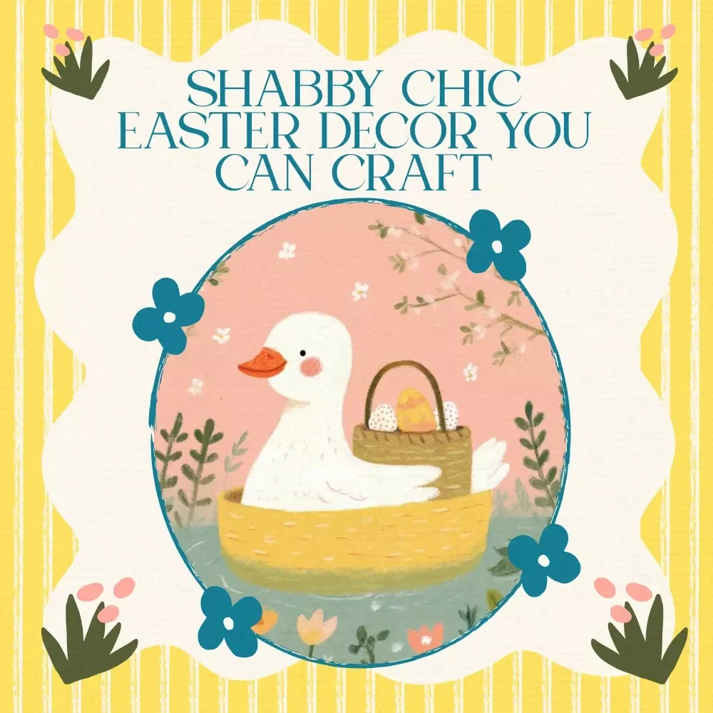 Shabby Chic Easter Decor You Can Craft at Home - DIY Guide for Vintage-Inspired Easter Crafts — video