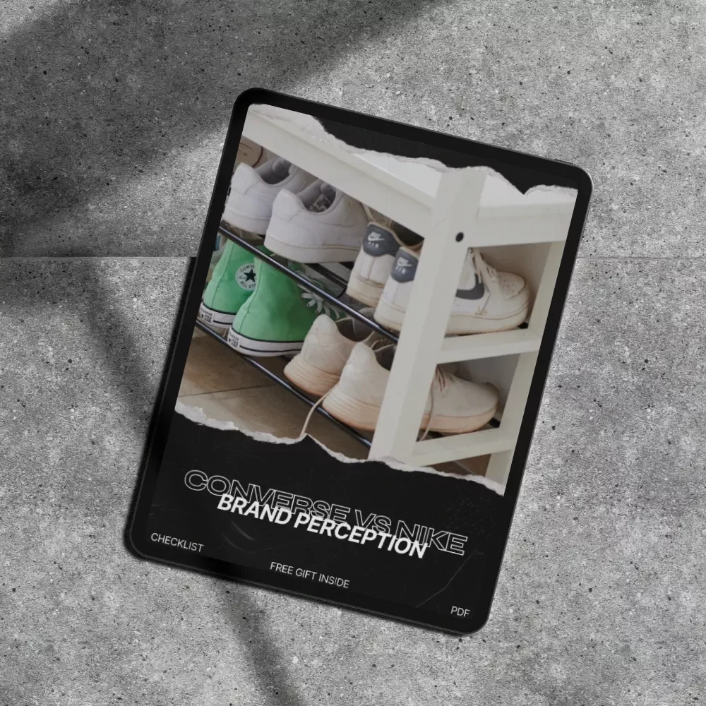 Converse vs Nike Brand Perception Checklist | Digital Guide to Analyzing Brand Identity & Audience — video