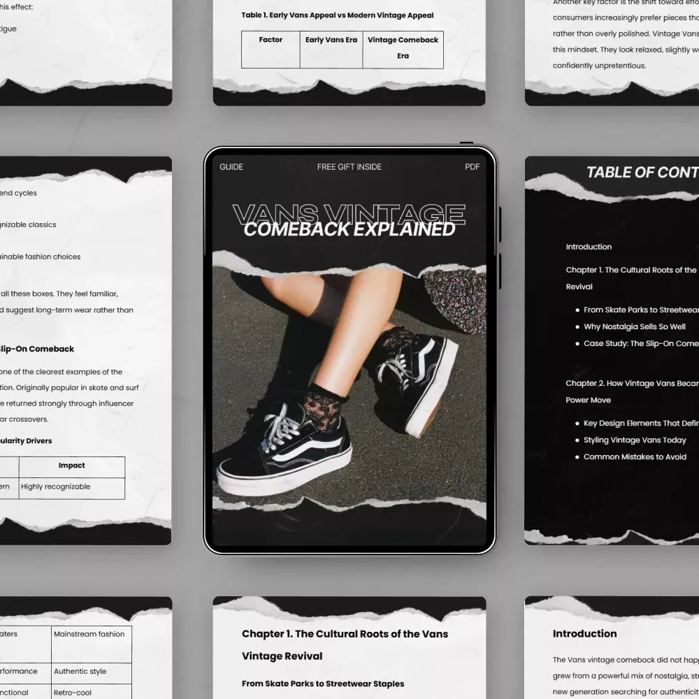 Vans Vintage Comeback Explained - A Comprehensive Guide to Styling & Spotting the Vintage Trend — video