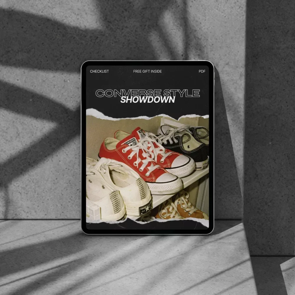 Converse Style Showdown – Ultimate Converse Style Comparison Checklist for Choosing Your Perfect Pair, Outfit Planning & Trend Matching Digital Download — video