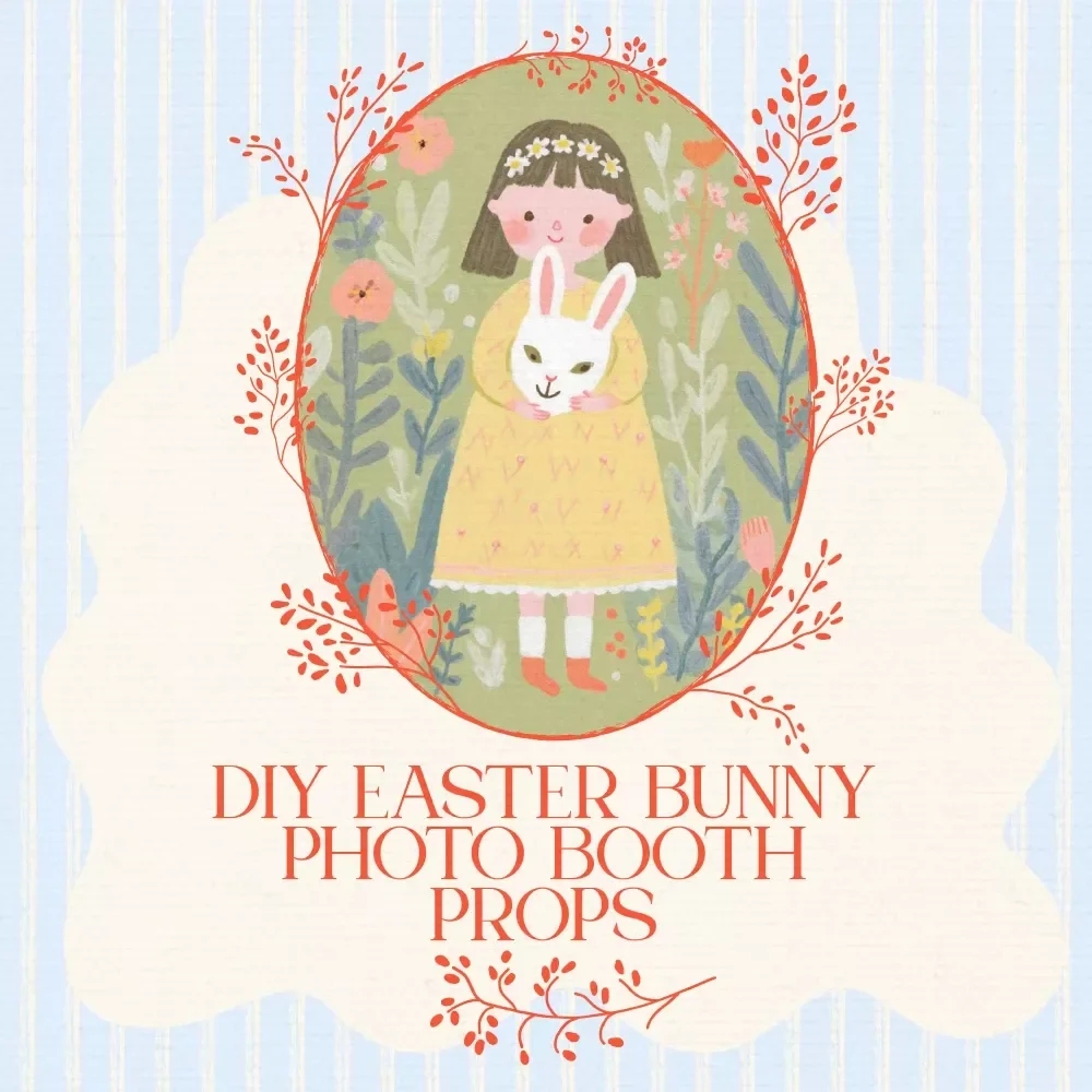 DIY Easter Bunny Photo Booth Props Guide - Create Fun Easter Memories with Crafty Photo Booth Ideas — video
