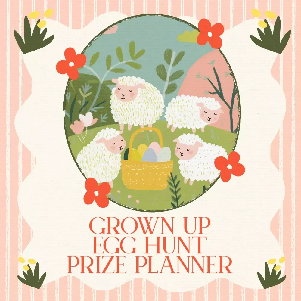 Grown Up Egg Hunt Prize Planner - Adult Easter Egg Hunt Prizes Checklist — video