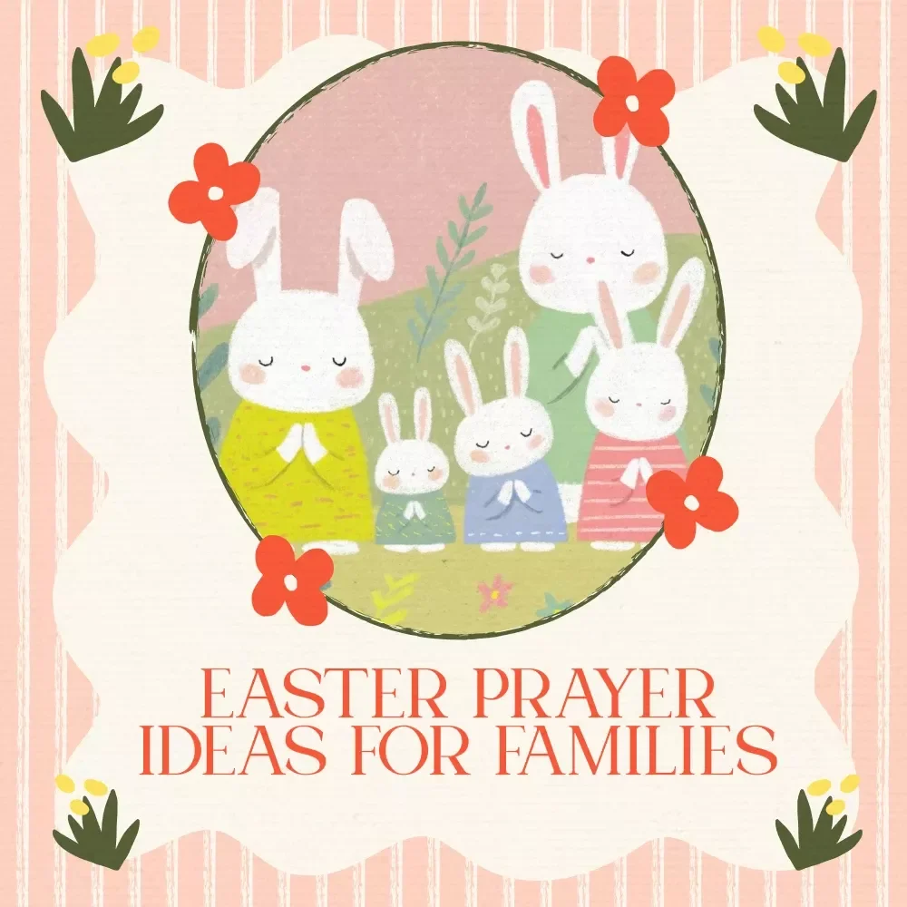 Easter Prayer Ideas for Families – Christian Family Easter Prayer Checklist, Printable Easter Devotional Guide & Faith-Based Holiday Activity for Kids and Parents — video