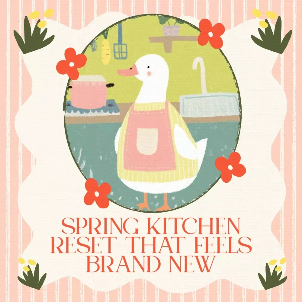 Spring Kitchen Reset That Feels Brand New - Easter-Themed Digital Checklist — video