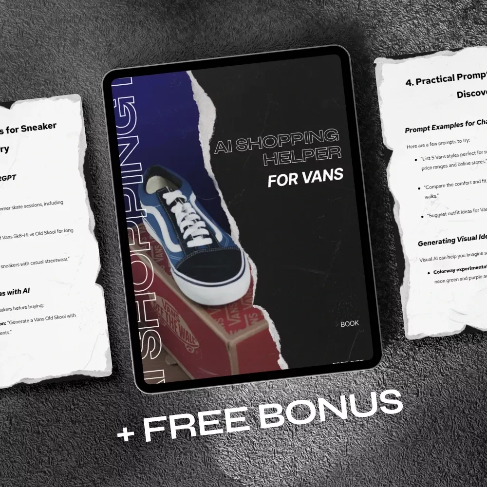 AI Shopping Helper for Vans – The Ultimate AI Shopping Helper Vans eBook Guide to Smarter Sneaker Finds, Rare Style Discovery & ChatGPT Prompts — video