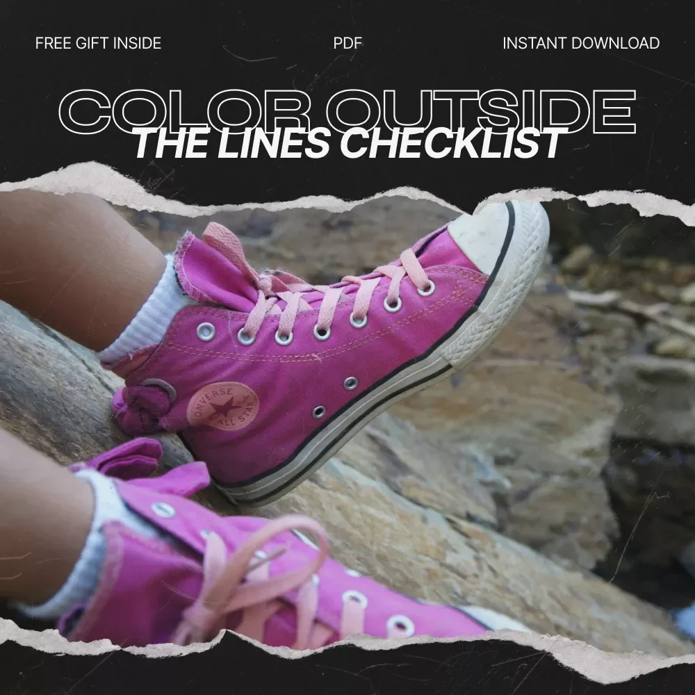 Color Outside the Lines Checklist – Converse Bold Color Outfits Styling Guide, AI Outfit Planner & Bold Sneaker Formula Cheat Sheet — video