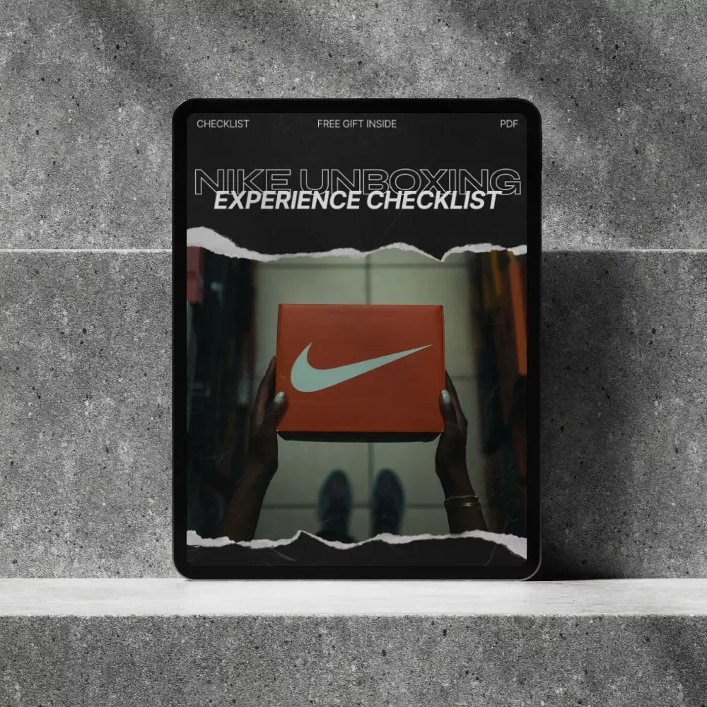 Nike Unboxing Experience Checklist | Nike Unboxing Experience Effect Digital Download for Sneaker Photography, Content Creation & Social Media Reveal Guide — video