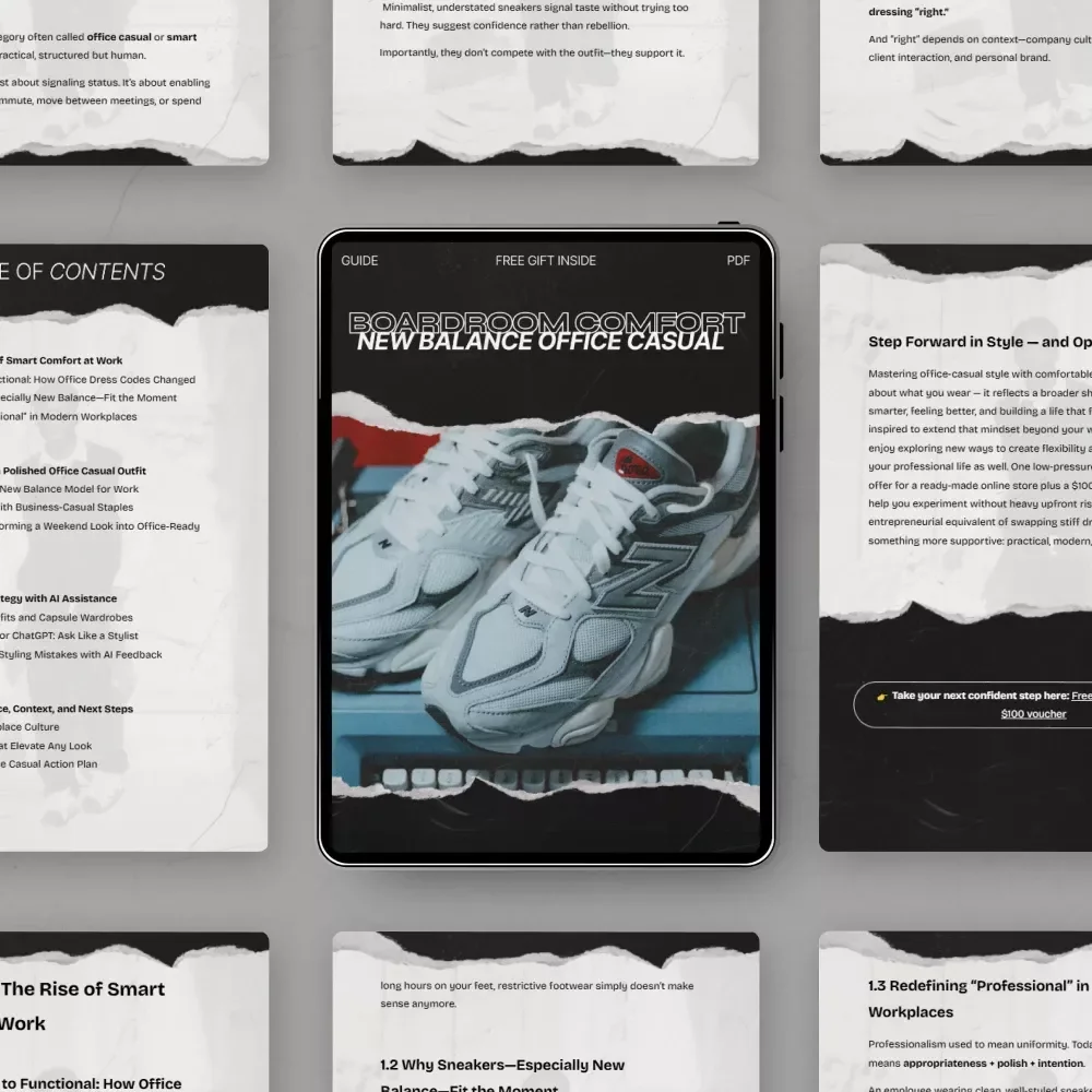 Boardroom Comfort: New Balance Office Casual - The Ultimate Guide to Polished Office Style — video