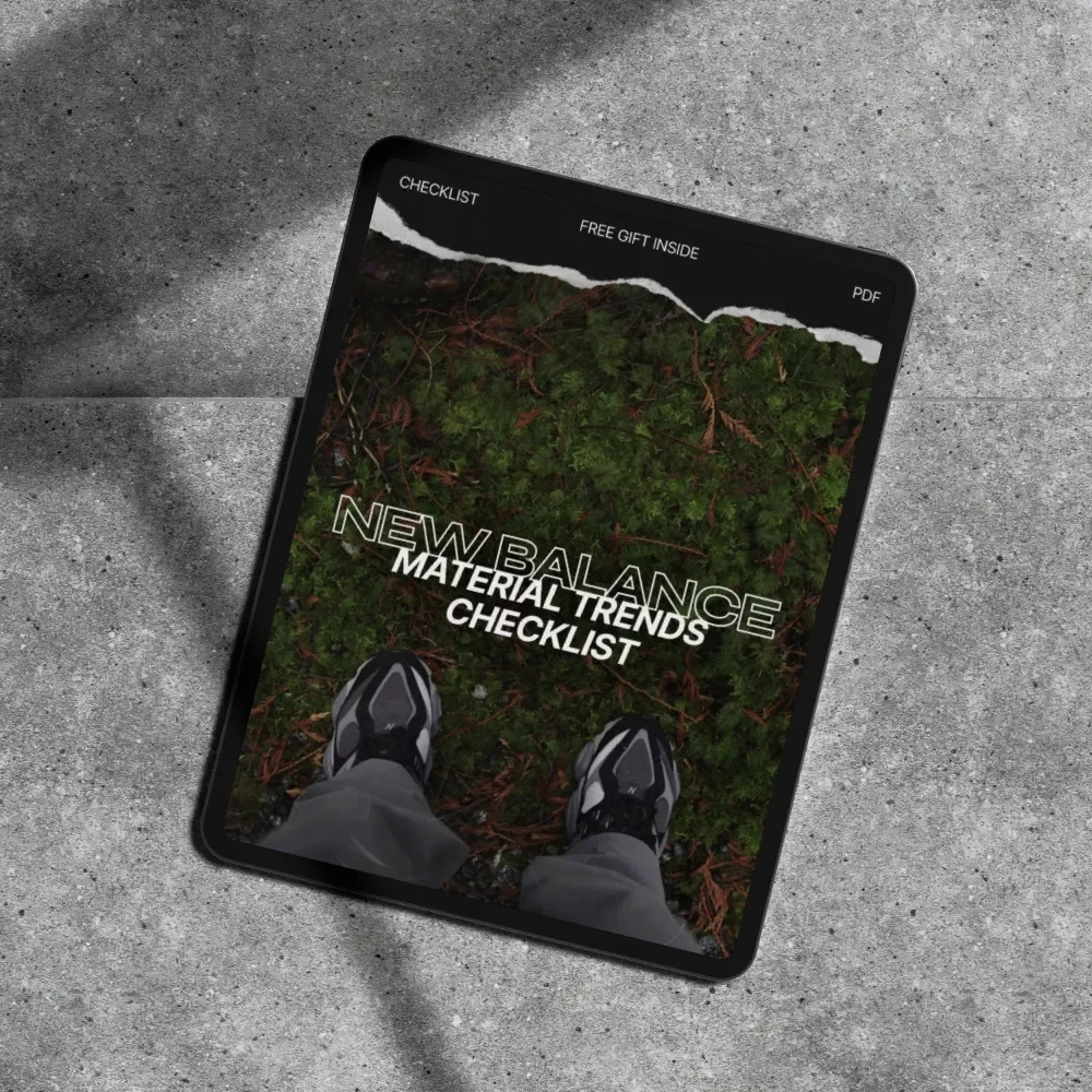 New Balance Material Trends Checklist - Stay Ahead of the Game with the Latest Footwear Materials — video