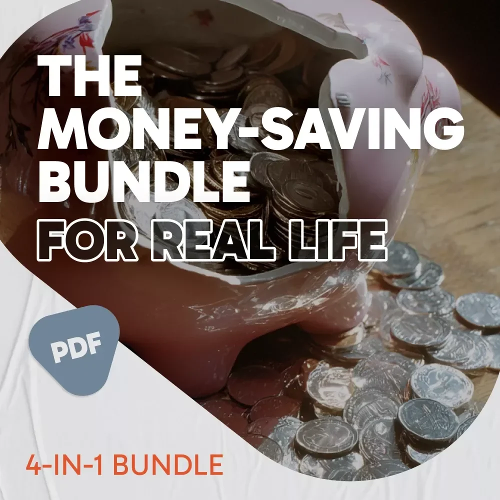 The Money-Saving Bundle for Real Life | 4-in-1 Guides & Checklists | How to Save Money Toolkit — video