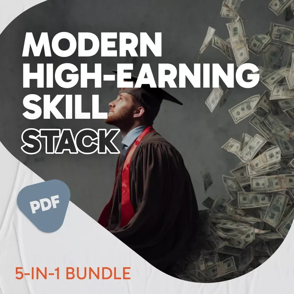 Modern High-Earning Skill Stack | 5-in-1 Guide, eBooks & Checklists | Top Best High Income Skills Bundle — video