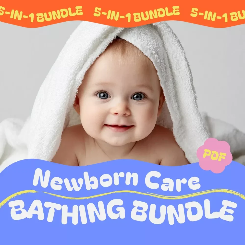 Newborn Care & Bathing Bundle – Complete Guides, Checklists & Tips for New Parents — video