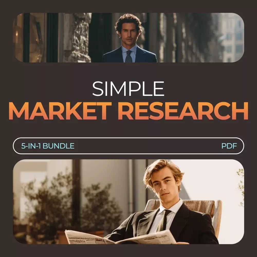 Simple Market Research Toolkit: 5-in-1 Bundle for Beginners & AI Insights — video