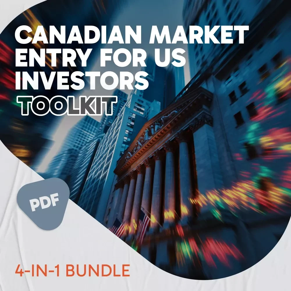 Canadian Market Entry for US Investors Toolkit - 4-in-1 Bundle for Buying Canadian Stocks — video