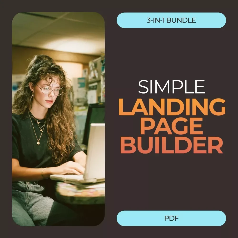 Simple Landing Page Builder Toolkit: 3-in-1 Bundle for Easy Landing Pages That Convert — video
