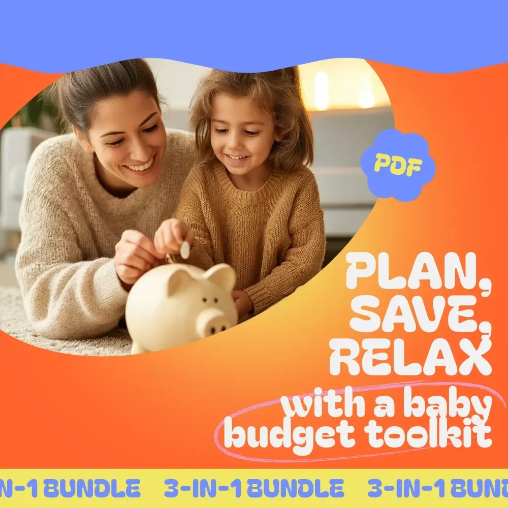 Plan, Save, Relax with a Baby Budget Toolkit – 3-in-1 Digital Download Bundle — video