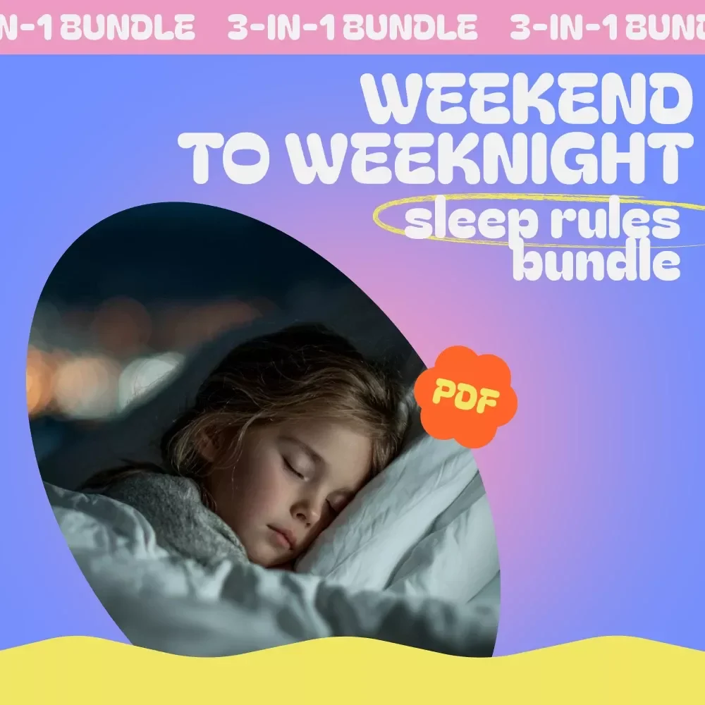 Weekend-to-Weeknight Sleep Rules Bundle – 3-in-1 Guide, eBook & Checklist for Kids — video