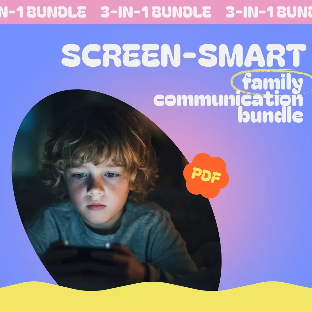 Screen-Smart Family Communication Bundle: 3-in-1 Guide for Kids' Screen Time Management — video