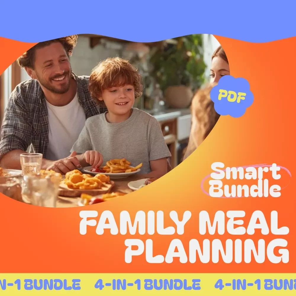 Smart Bundle for Family Meal Planning - 4-in-1 Bundle with Guides, eBooks, and Checklists — video