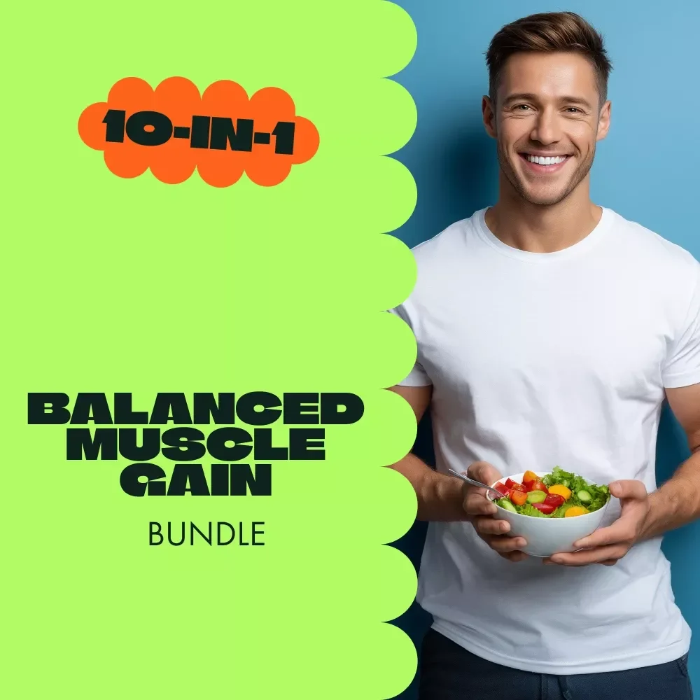 Balanced Muscle Gain Toolkit: 10-in-1 Bundle for Healthy Weight Gain & Sustainable Muscle Growth — video