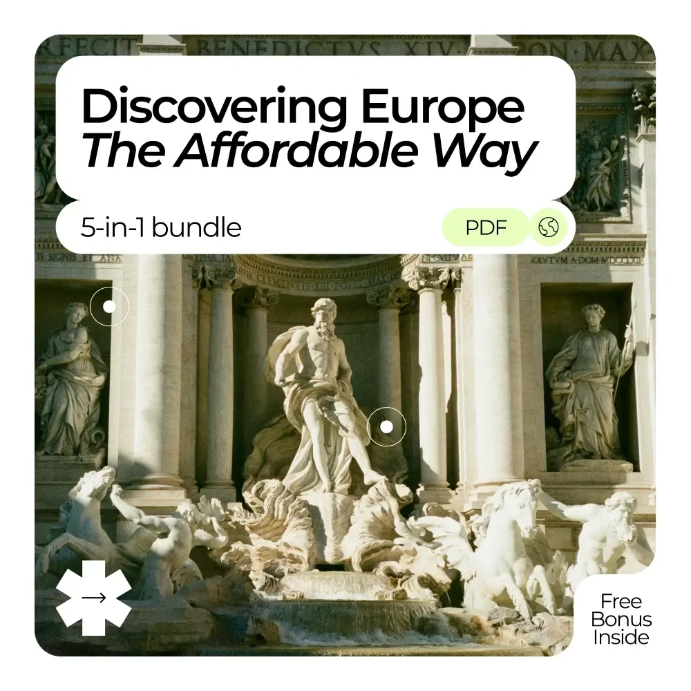 Discovering Europe the Affordable Way: 5-in-1 Bundle of Guides, eBooks & Checklists — video
