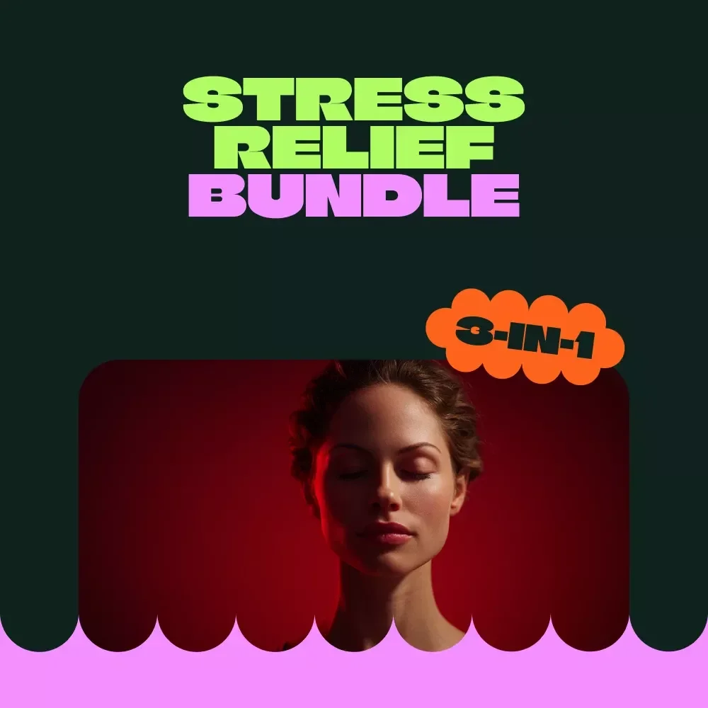 Stress Relief Kit for Healthy Living: 3-in-1 Digital Bundle for Stress Reduction — video