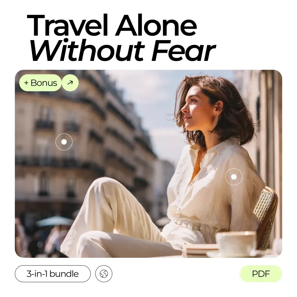 Lady's System to Travel Alone without Fear – Solo Travel for Women Safety Tips — video