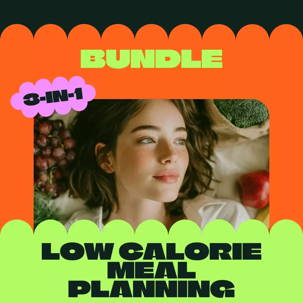 Low Calorie Meal Planning Toolkit - 3-in-1 Digital Bundle of Guides, eBooks & Checklists — video