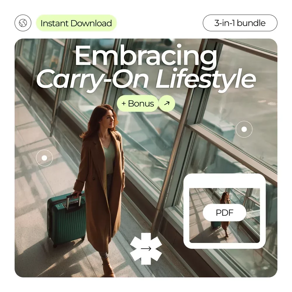 Embracing Carry-On Lifestyle: AI Carry On Only Packing Guide for Any Trip — video